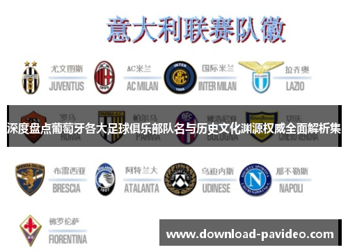 深度盘点葡萄牙各大足球俱乐部队名与历史文化渊源权威全面解析集